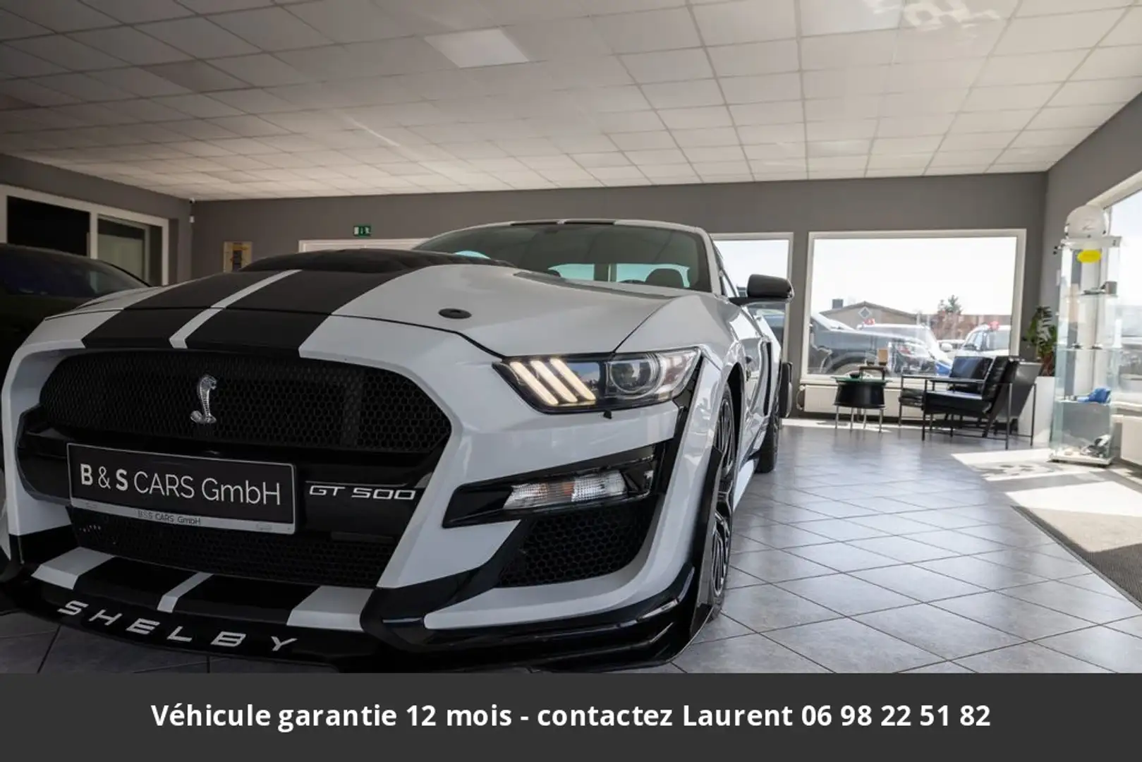 Ford Mustang GT Pack Shelby Tout compris hors homologation 4500 Blanc - 1
