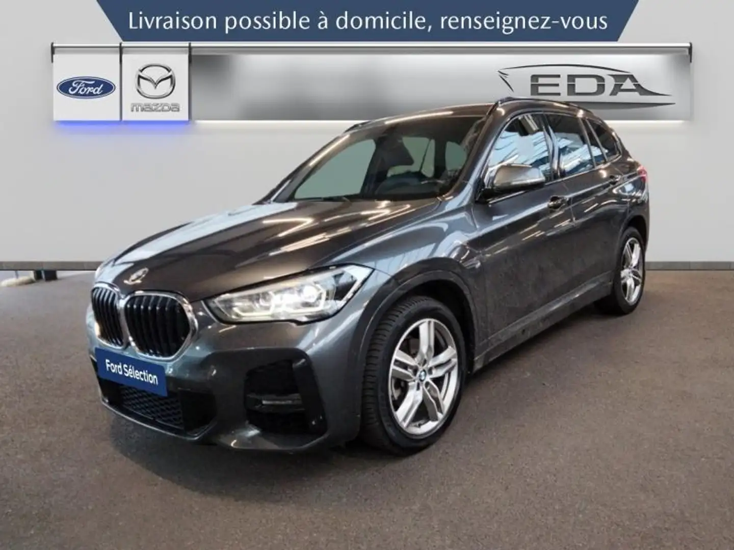BMW X1 sDrive18iA 140ch M Sport DKG7 Grijs - 1