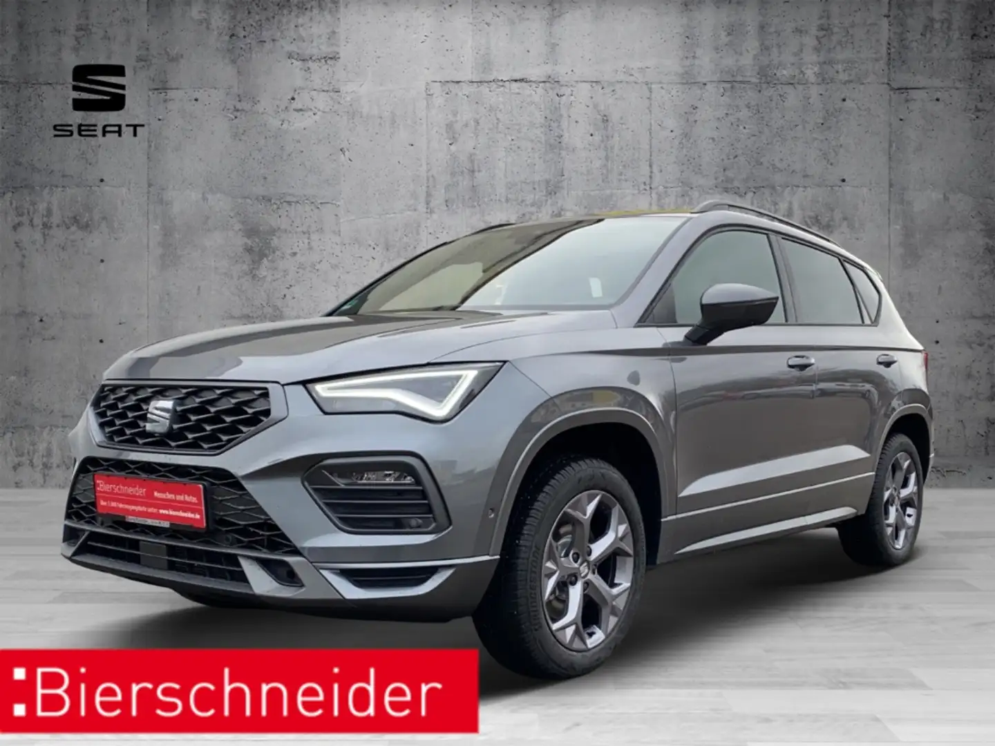 SEAT Ateca 2.0 TDI DSG FR 19 AHK Pano eHeck FaPa XL Navi Kame Grau - 1