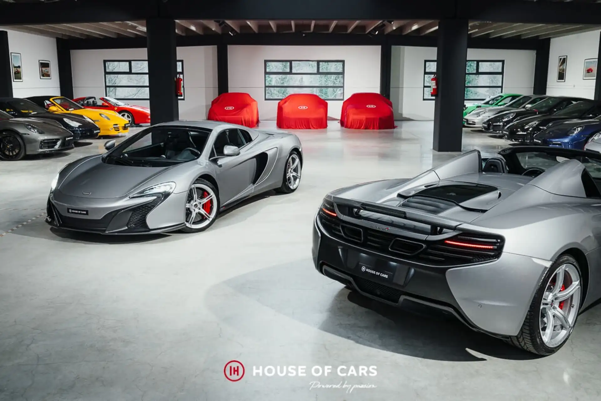 맥라렌 650S 650 Sport Spider 2015 은색 사진 1