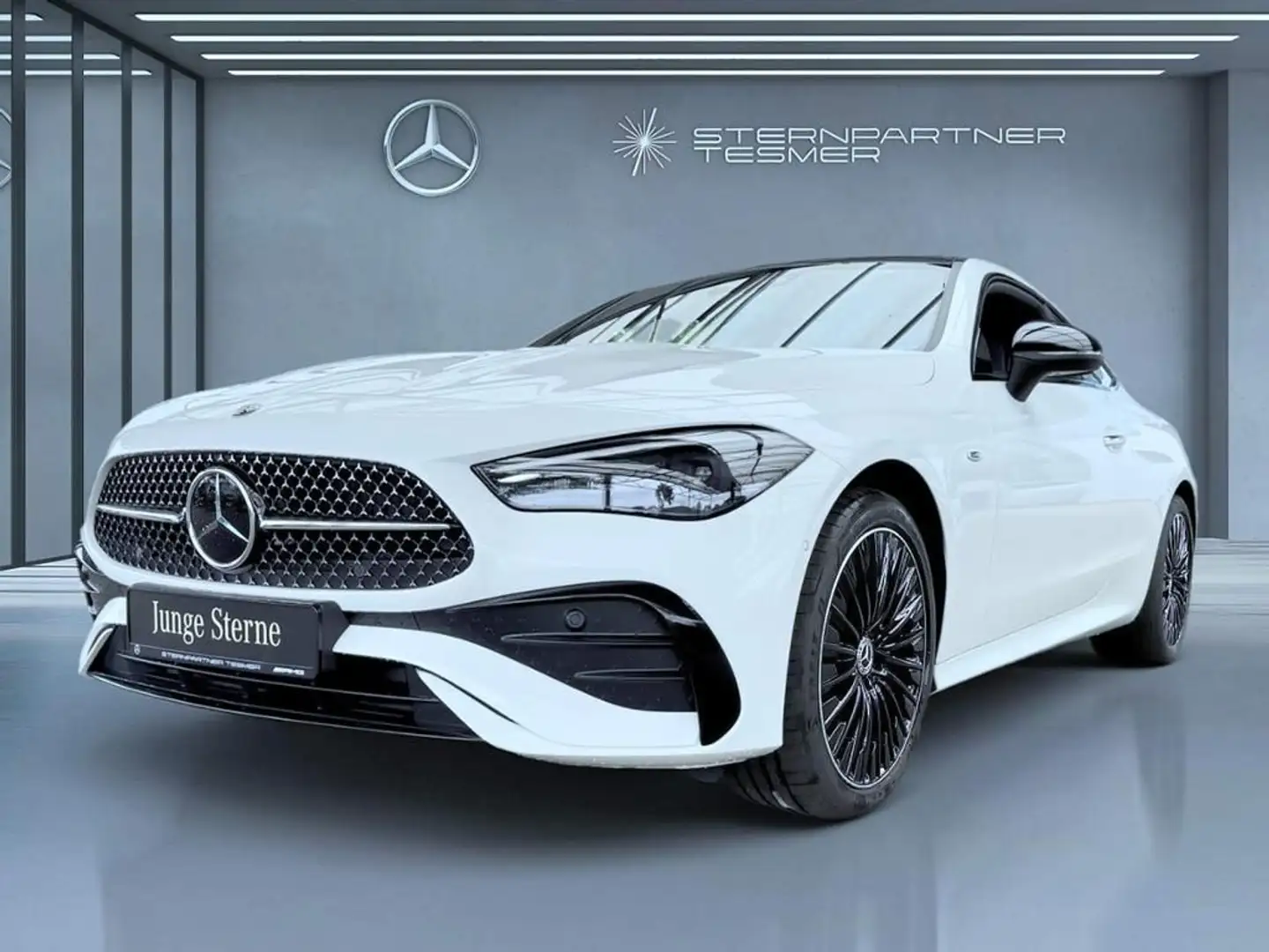 Mercedes-Benz CLE 300 e Coupé AMG, Night, Pano,Burmester,DISTR Weiß - 1