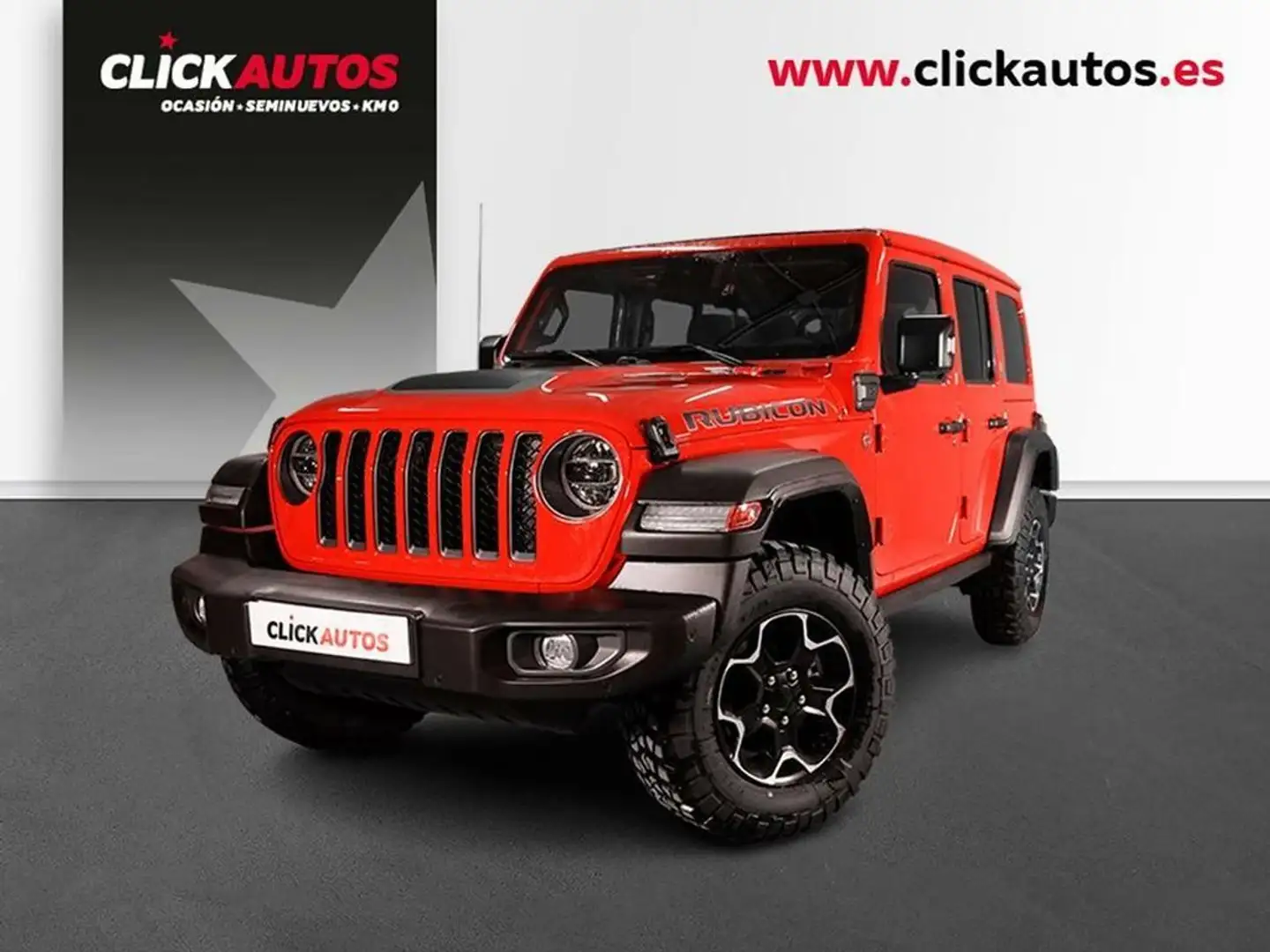 Jeep Wrangler 2.0 380CV PHEV Rubicon 8ATX Rojo - 1
