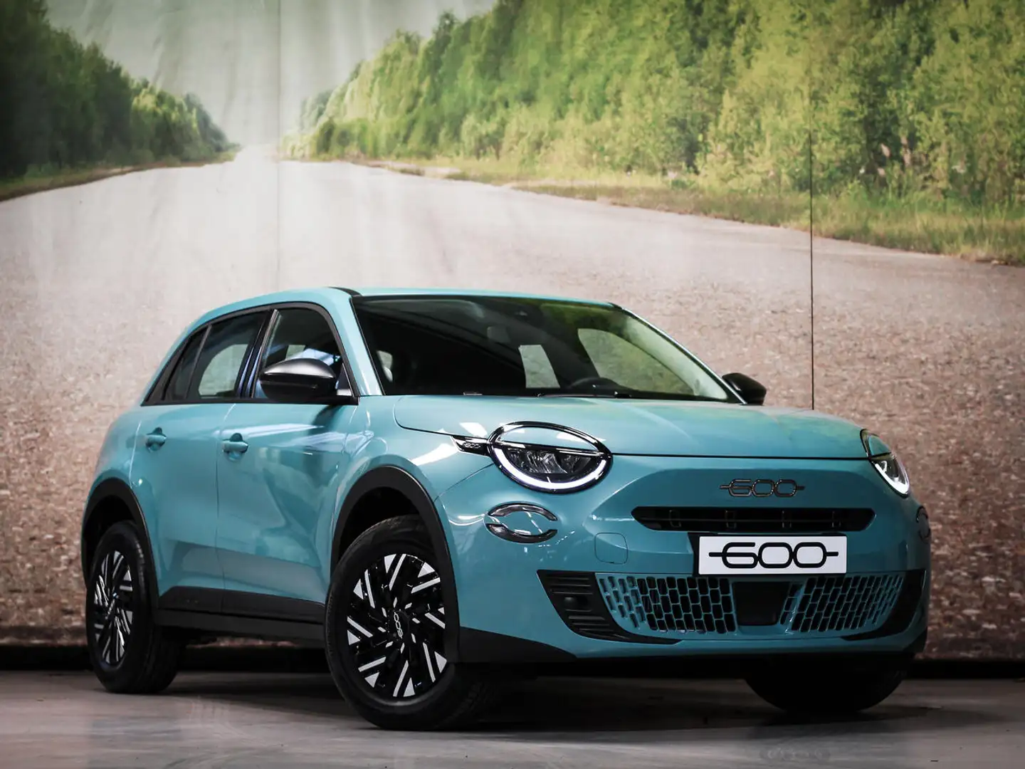Fiat 600 Hybrid Bleu - 1