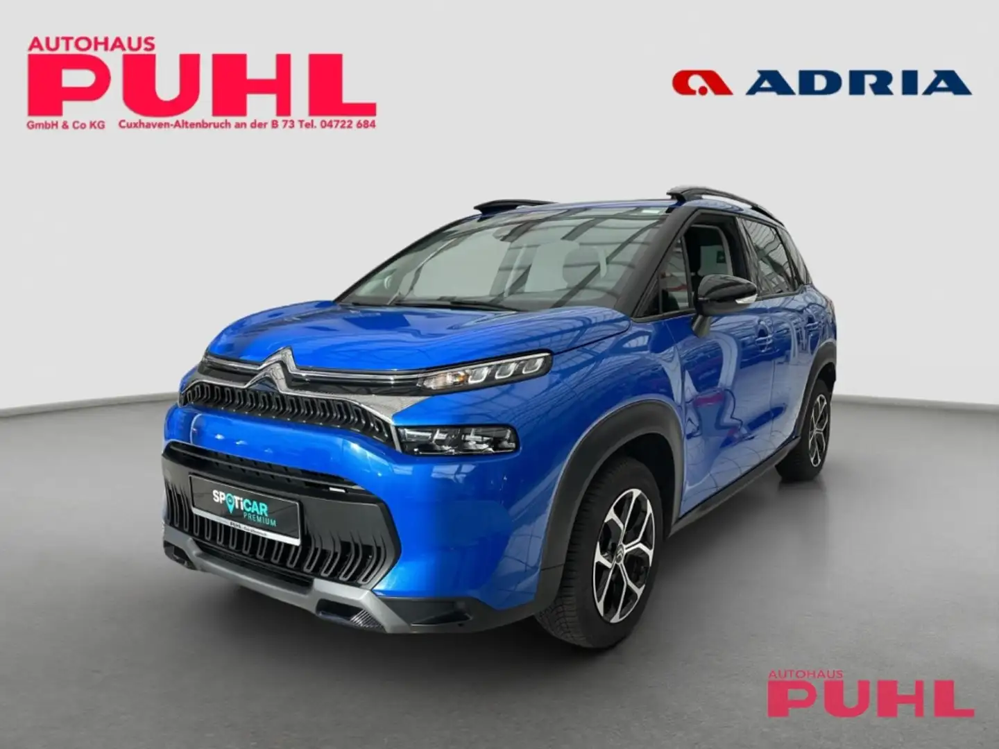 Citroen C3 Aircross Plus Navi Apple CarPlay Android Auto Klimaautom Mu Blau - 2
