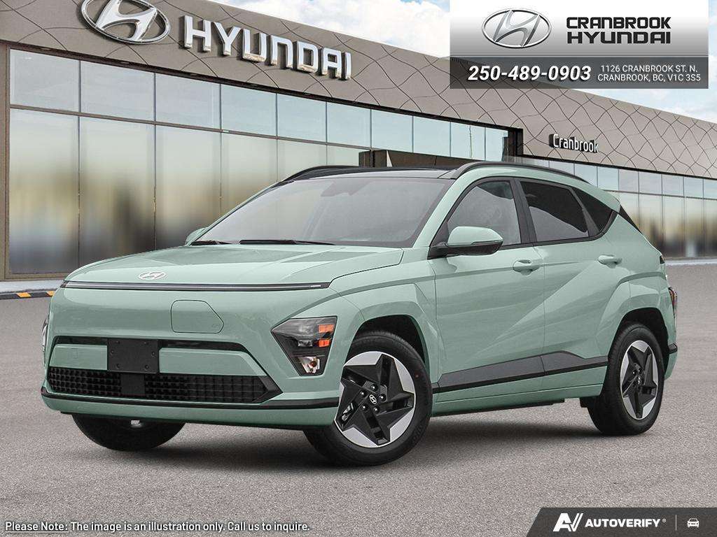 Green 2025 Hyundai Kona Electric Preferred FWD SUV / Crossover Automatic
