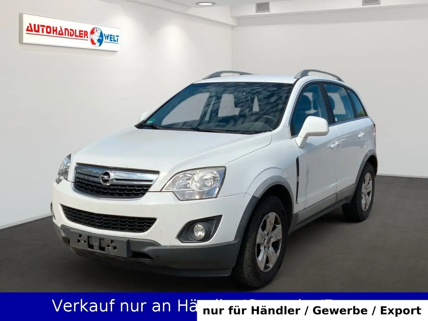 Opel Antara 2.4 T-Leder Klima AHK Bílá - 1