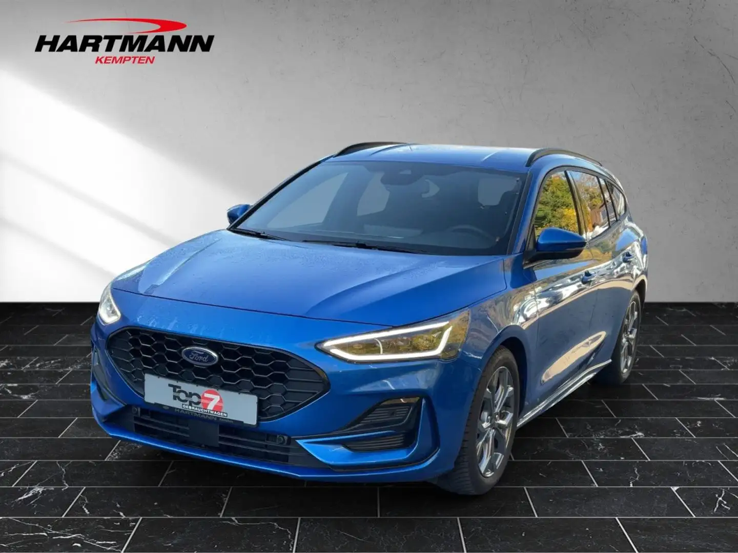 Ford Focus ST-Line Turnier Automatik Bluetooth Navi LED Bleu - 2