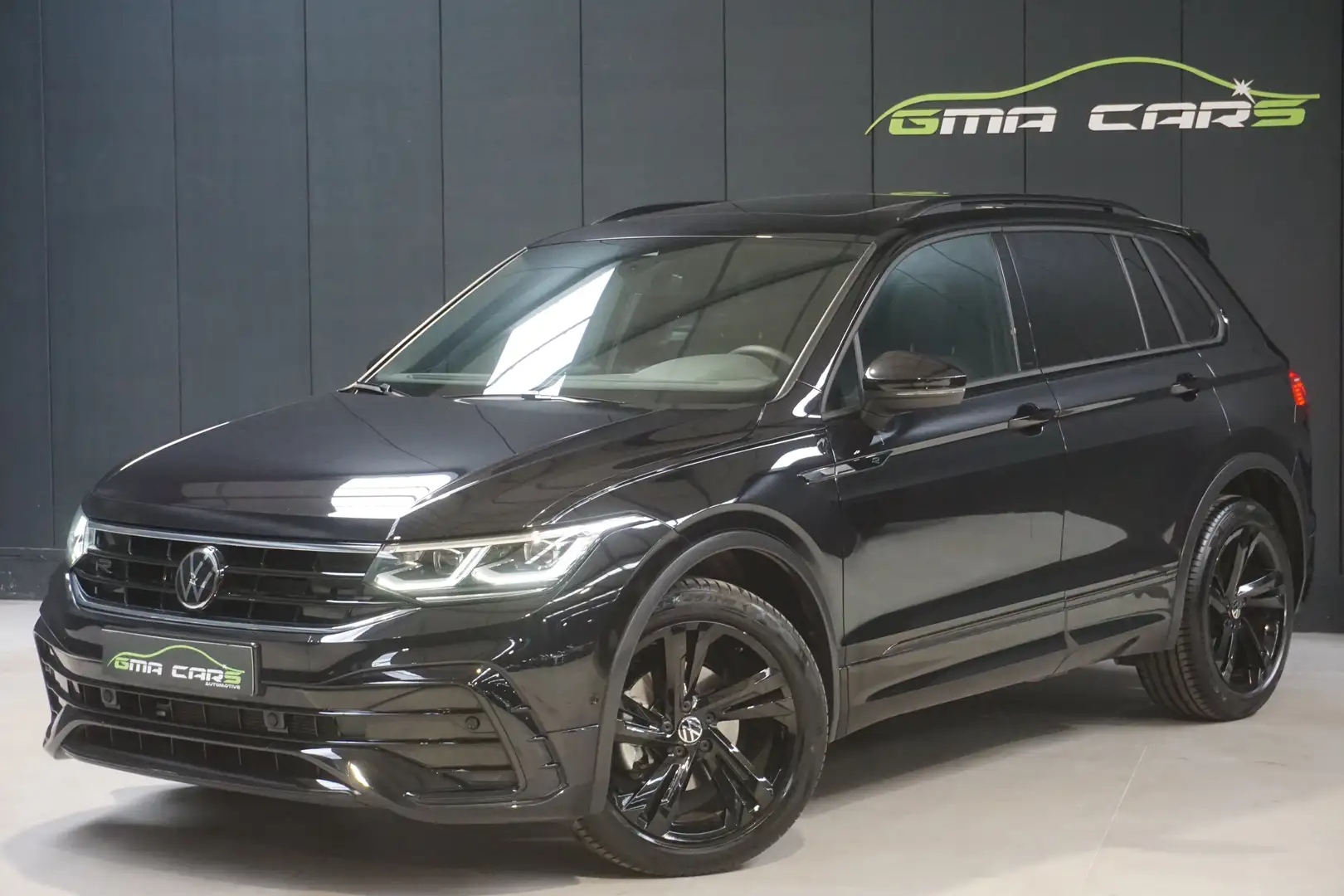 Volkswagen Tiguan 1.5 TSI R-Line Benzine Automaat-Pano-Cam-Garantie Zwart - 1