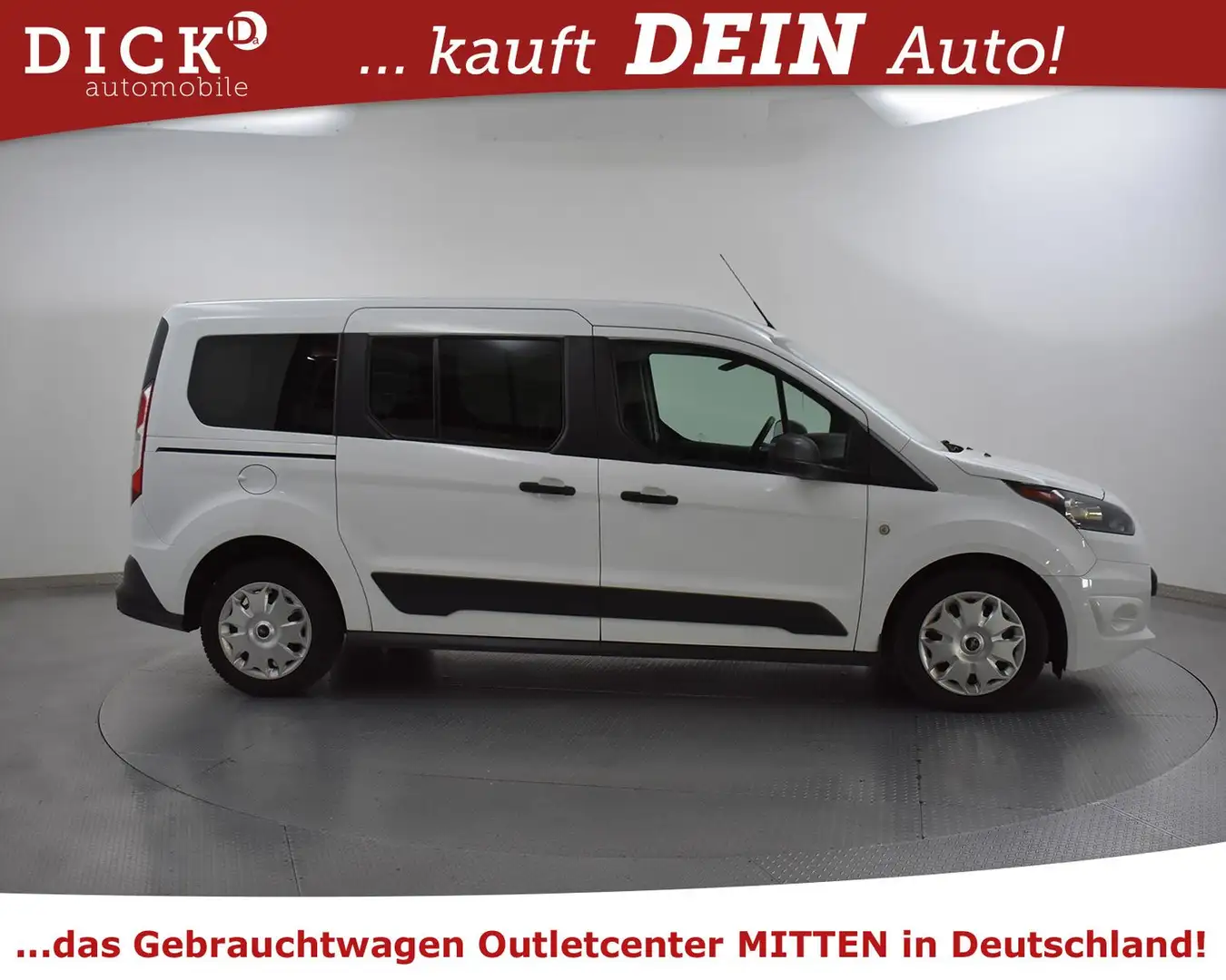 Ford Transit Connect Transit Conn Trend Lang 5SI+NAVI+KAMERA+DAB+AHK+ Білий - 2