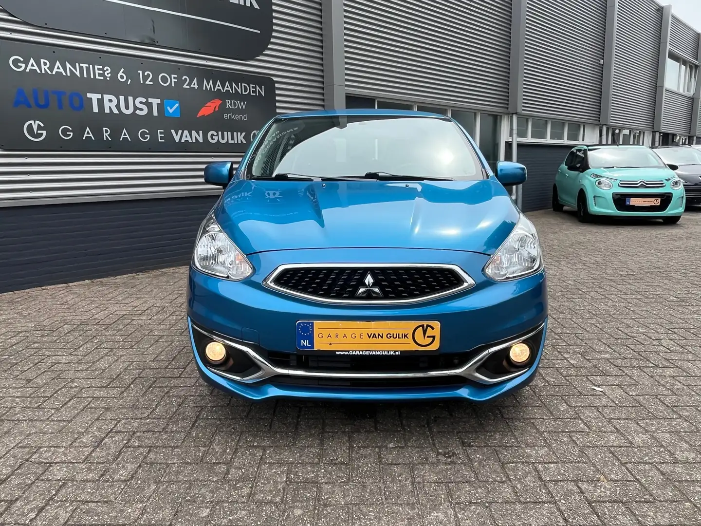 Mitsubishi Space Star 1.0 71PK Airco,ElektrRamen,ElektrSpiegels,Isofix,R Blauw - 2