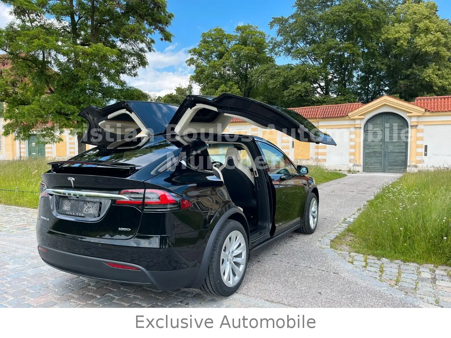 Tesla Model X 100D Enhanced Autopilot Cream Premium Schwarz - 1