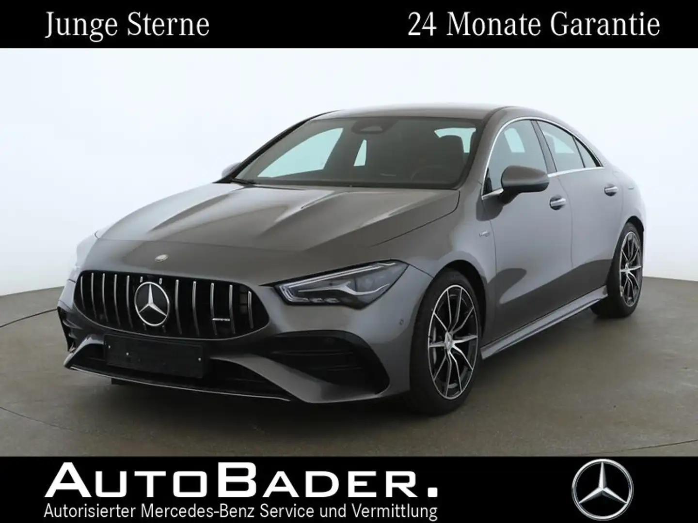 Mercedes-Benz CLA 35 AMG CLA 35 4M Coupé MBUX RFK KeyGO LED Spur  AMG Line Gris - 1