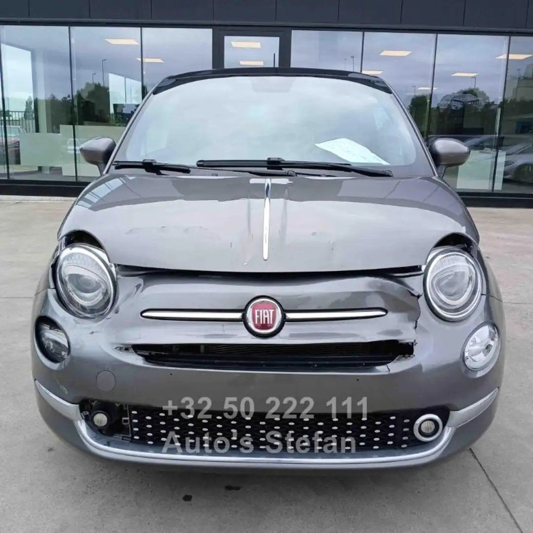 Fiat 500 1.2i Lounge MTA (EU6d-TEMP) Gris - 2