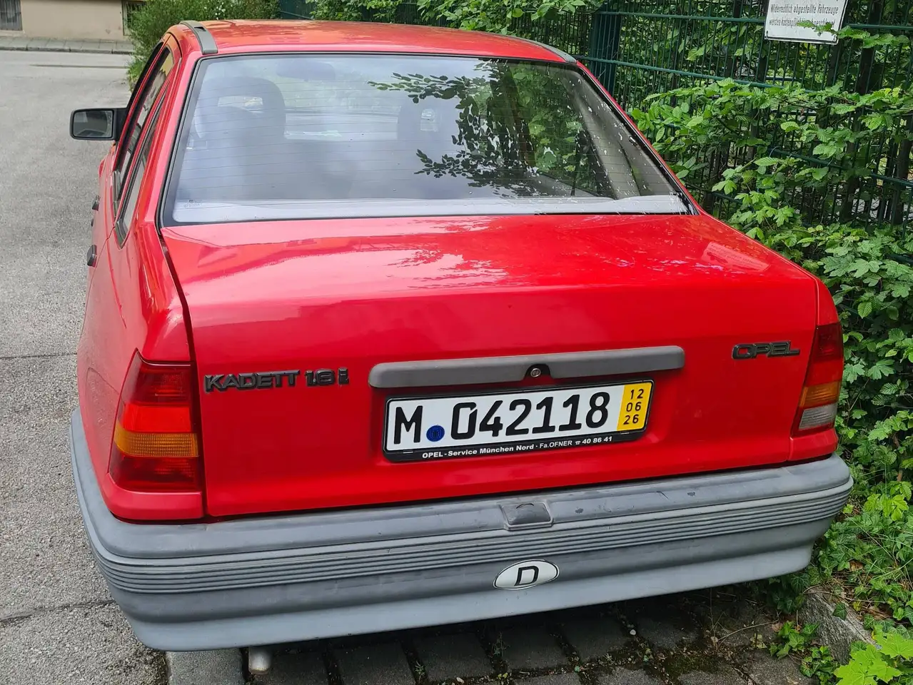 Opel Kadett e GL, foto 3