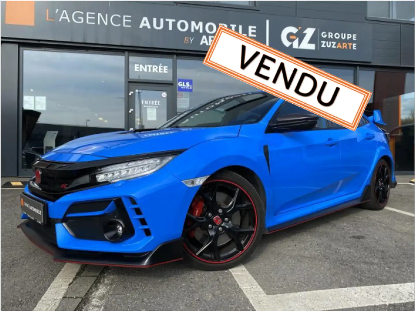 Honda Civic Type-R Blauw - 2