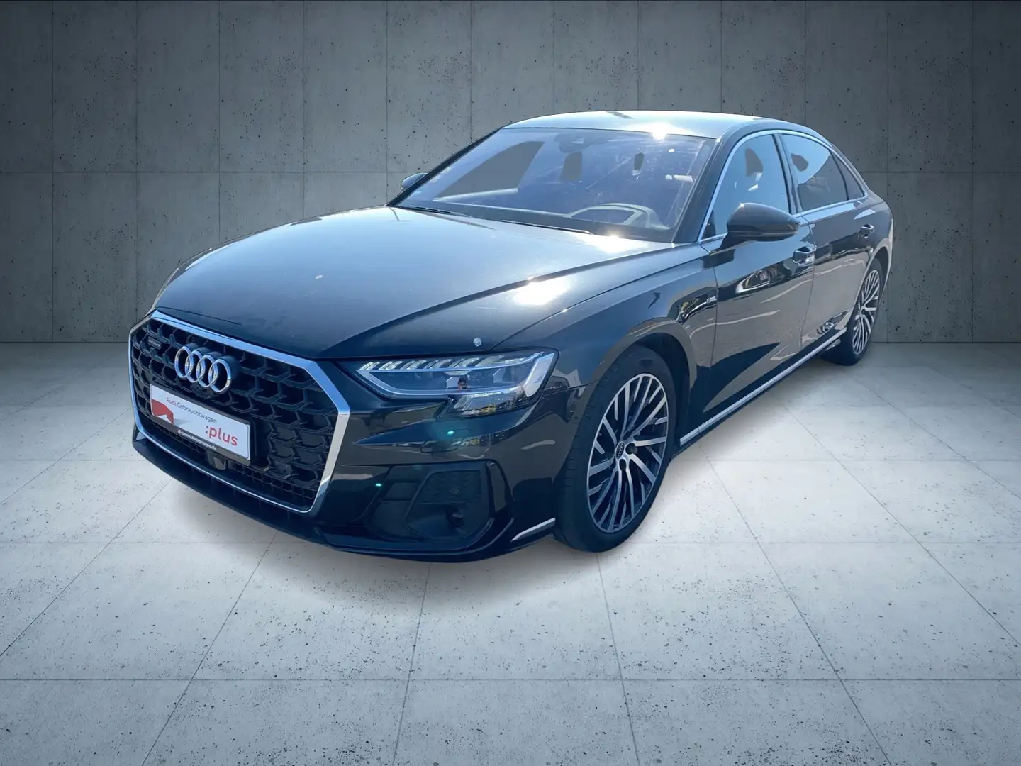Audi A8 Lang 50 TDI qu. tiptr. S line HD Matrix HUD Grau - 2
