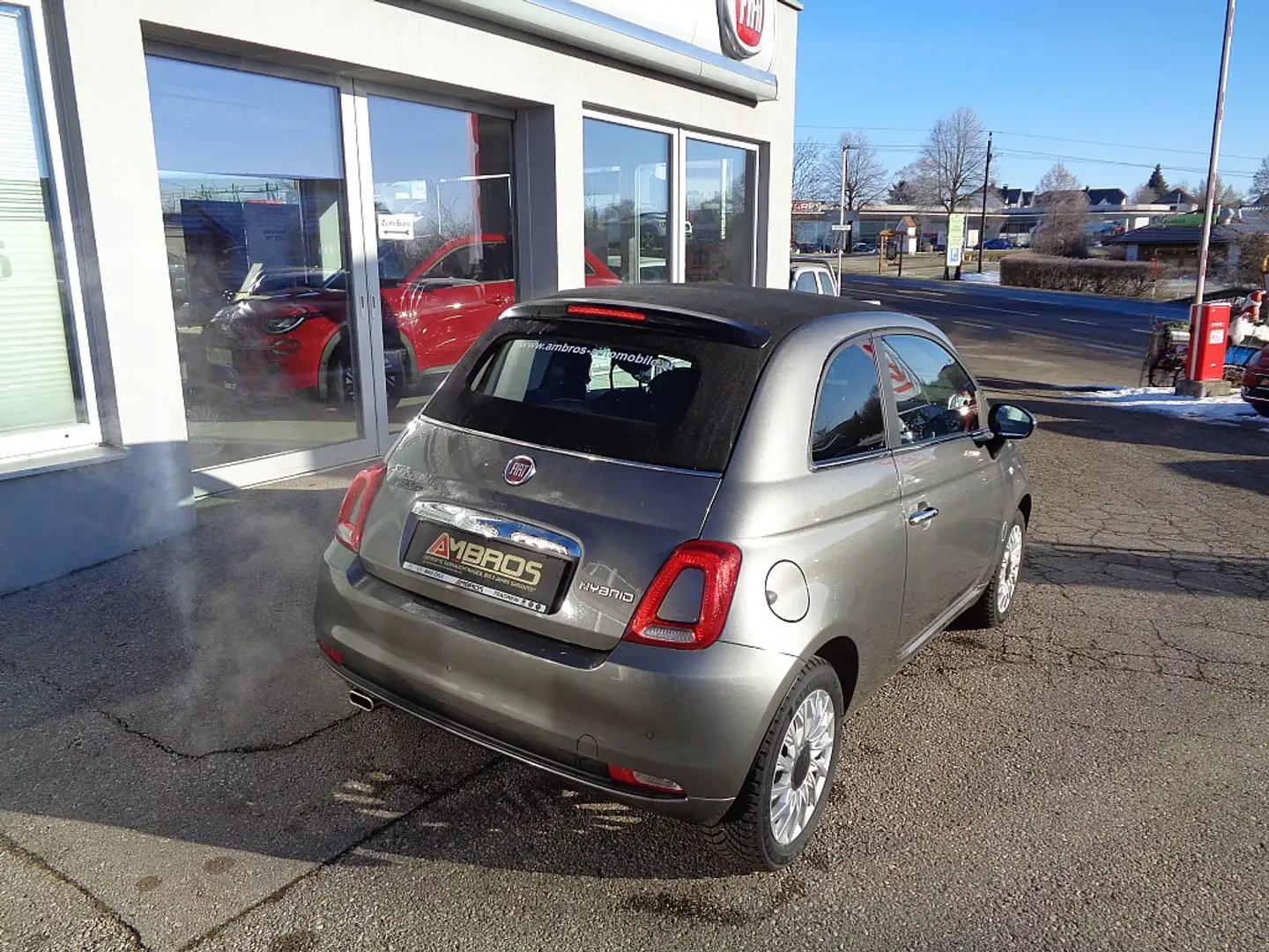 Fiat 500C FireFly Hybrid 70 Grau - 2