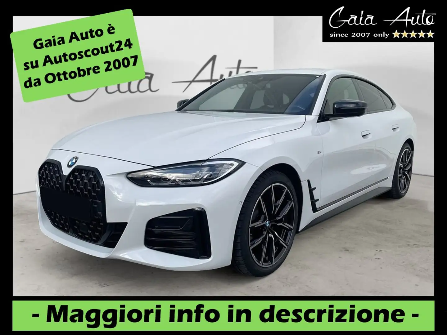 BMW 420 D Gran Coupé 48V Hybrid M-sport M SPORT Bianco - 1