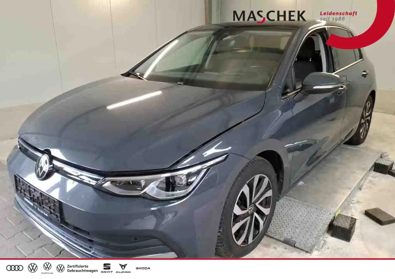 Volkswagen Golf Active 2.0 TDI DSG Pano AHK Matrix Navi HUD RearVi Grau - 1