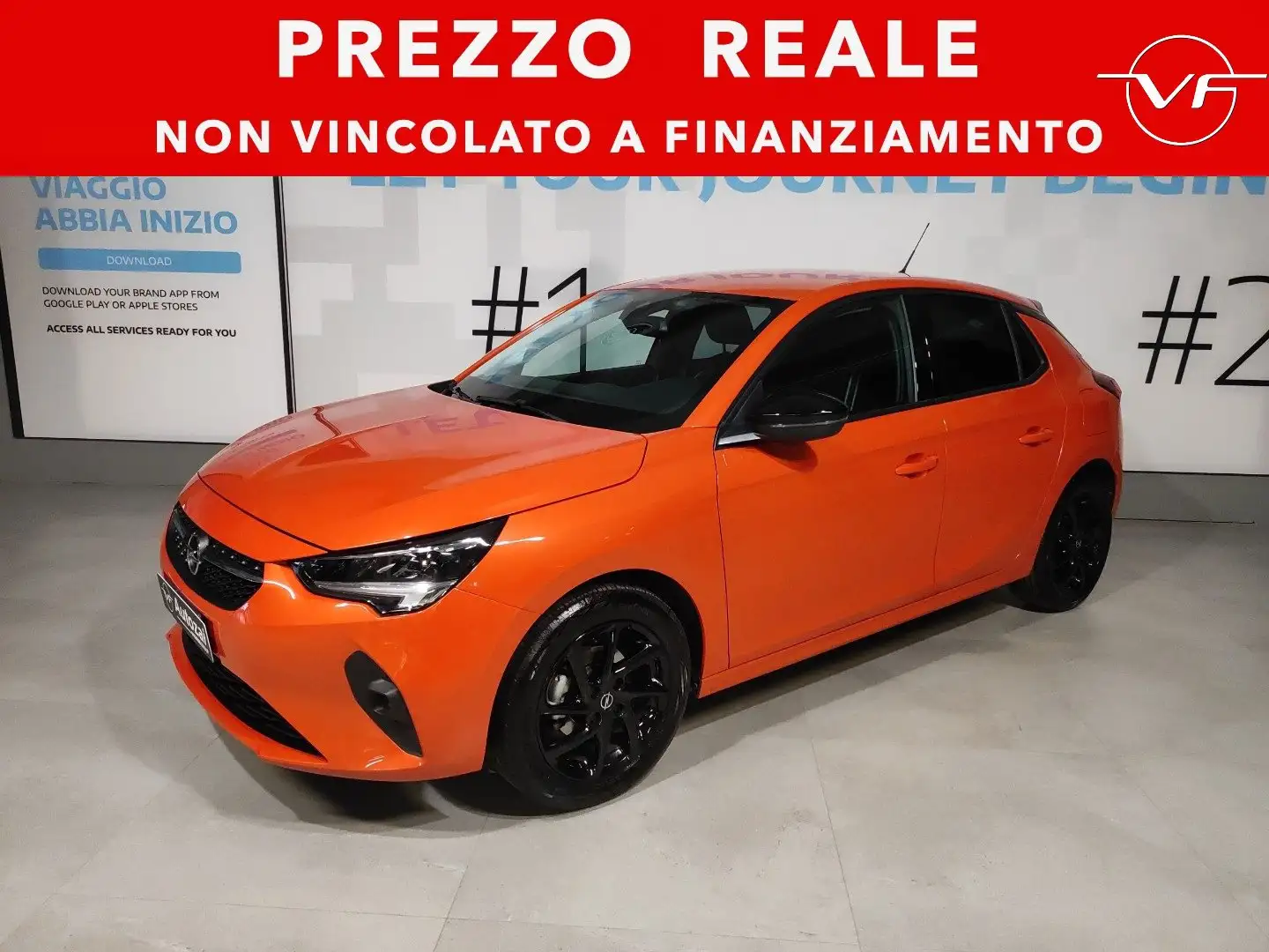 Opel Corsa 1.2 Design & Tech narančasta - 1