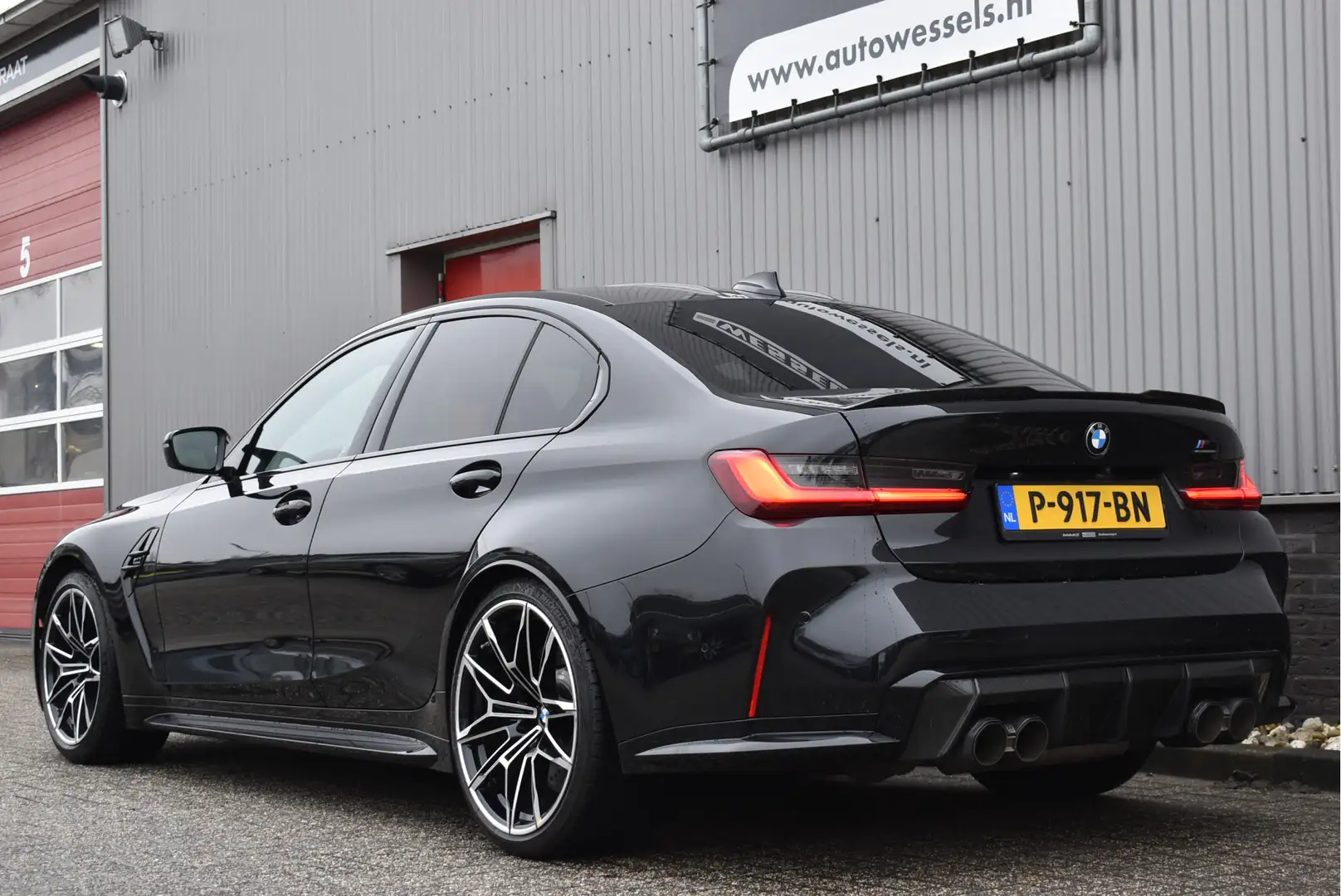 BMW M3 3-serie Competition Carbon pakket, Akrapovic, Vors Noir - 2