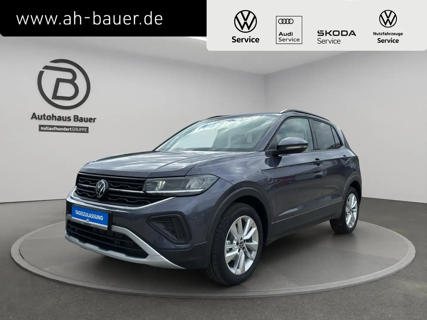 Volkswagen T-Cross 1.0TSI Life DSG RfK LED App Grigio - 1