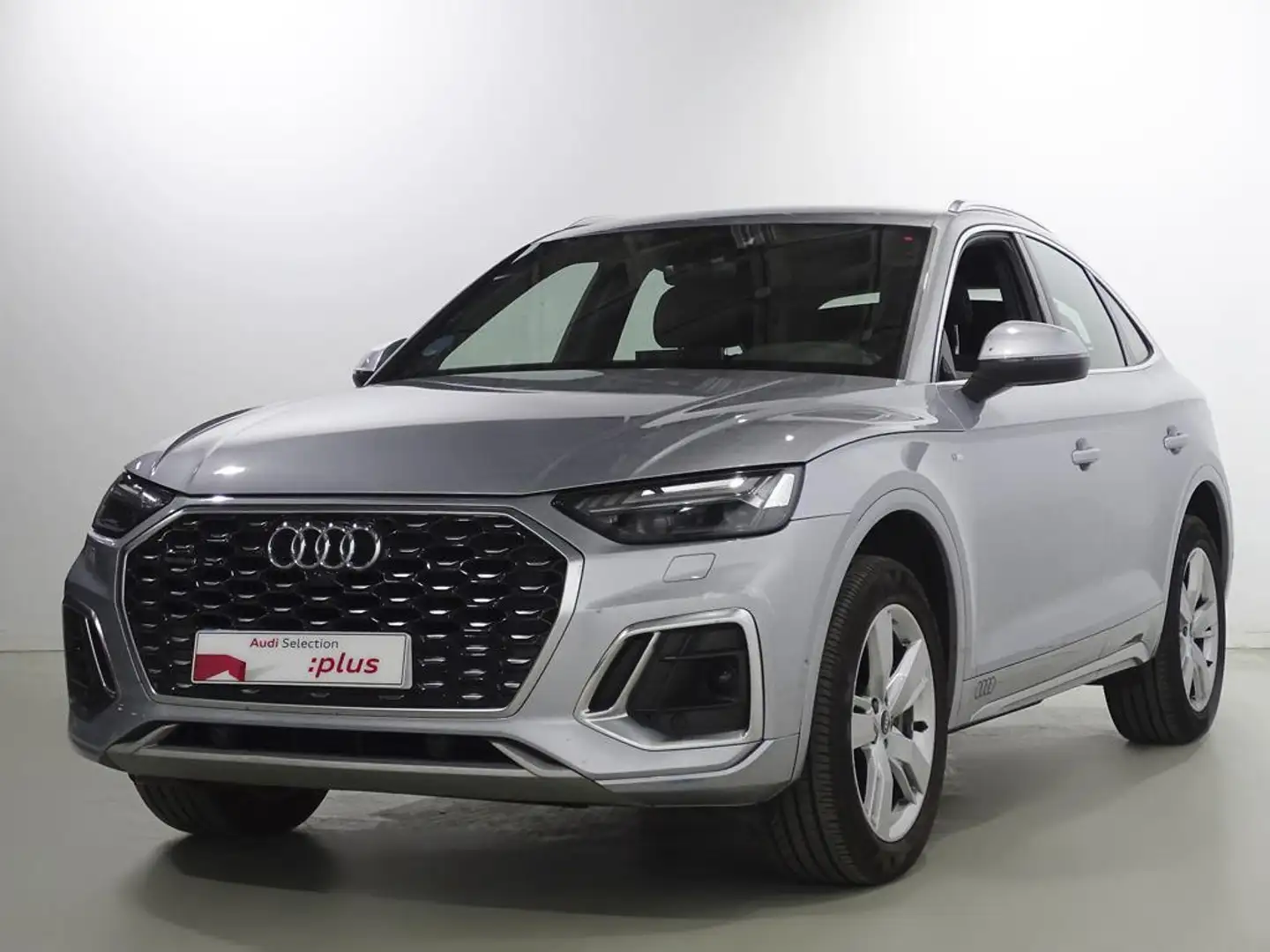 Audi Q5 Sportback 40 TDI quattro-ultra S line S tronic 150 Argent - 1