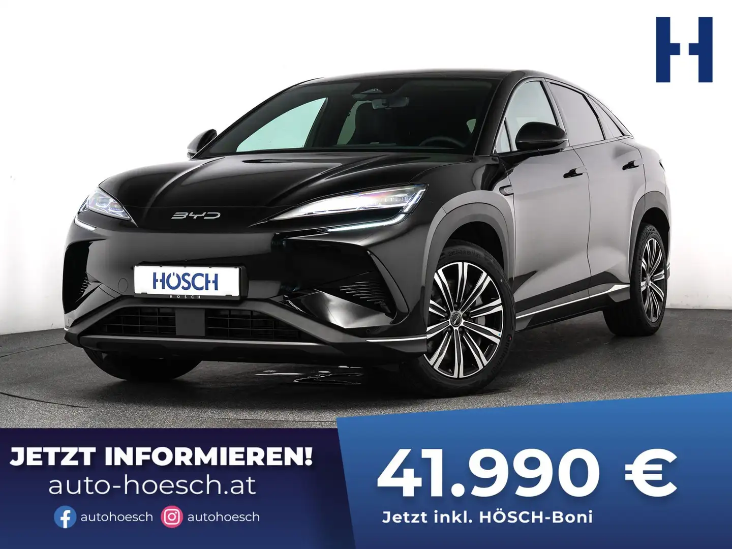 BYD Sealion 7 COMFORT 82,5 kWh PANO LEDER JETZT ZUGREIFEN++ Schwarz - 1