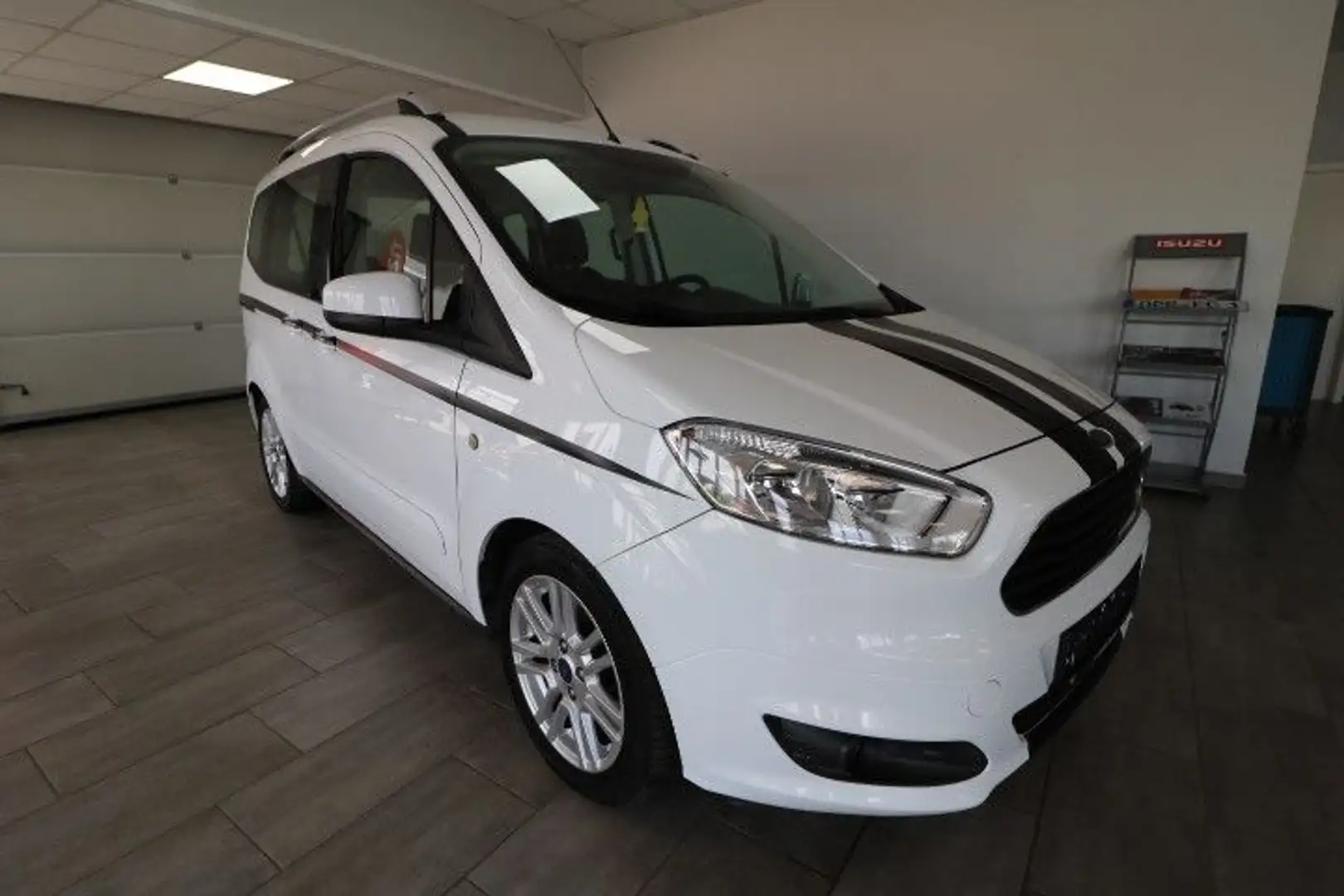 Ford Tourneo Courier 1,0 Ltr. EcoBoost Weiß - 1