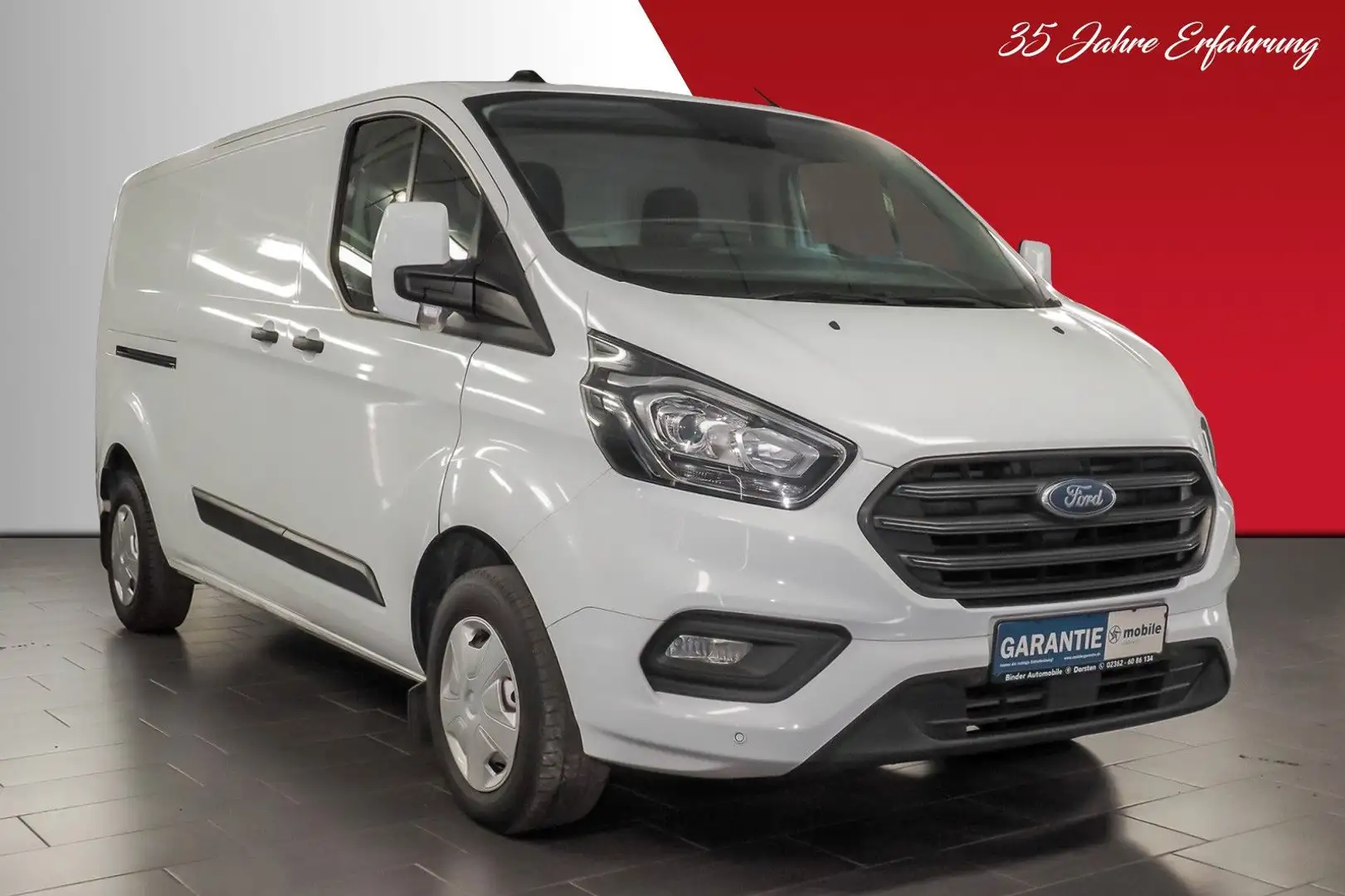 Ford Transit Custom Kasten 300 L2 Trend Weiß - 2