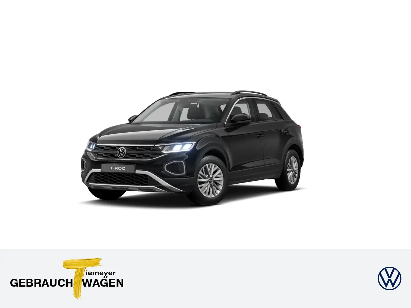 Volkswagen T-Roc 1.0 TSI LIFE NAVI SITZHZG PDC CLIMATRONIC Schwarz - 1