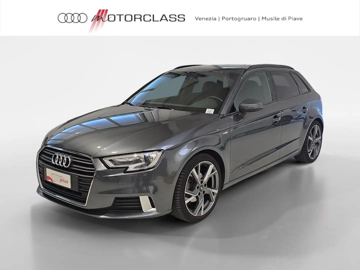 Audi A3 sportback 1.6 tdi 110cv sport Gris - 1