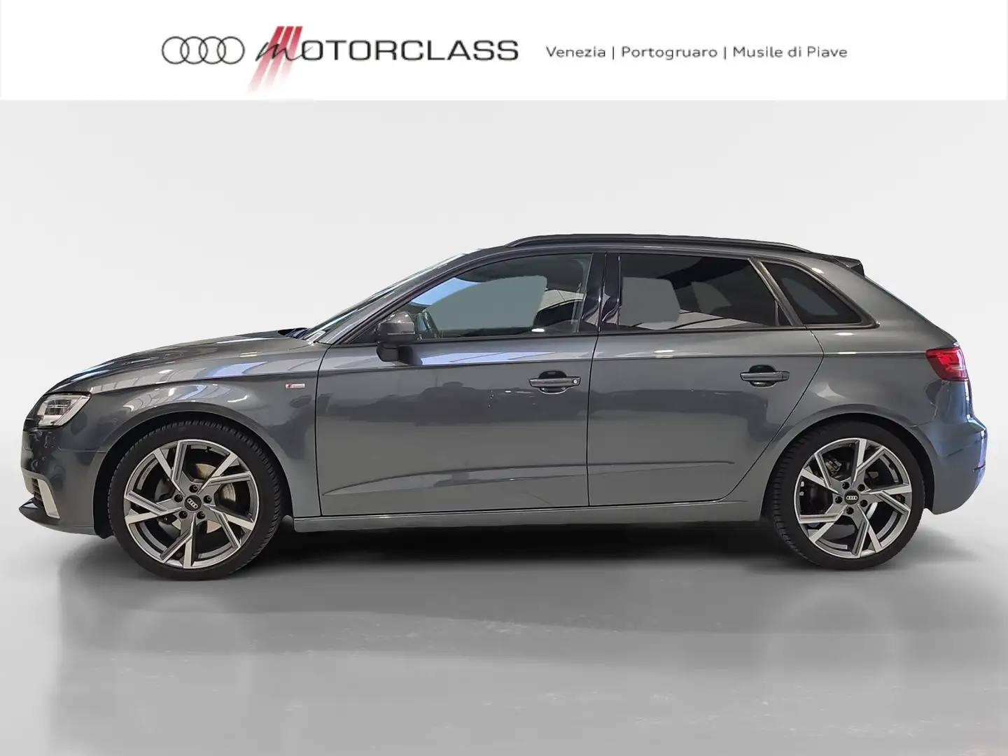 Audi A3 sportback 1.6 tdi 110cv sport Gris - 2
