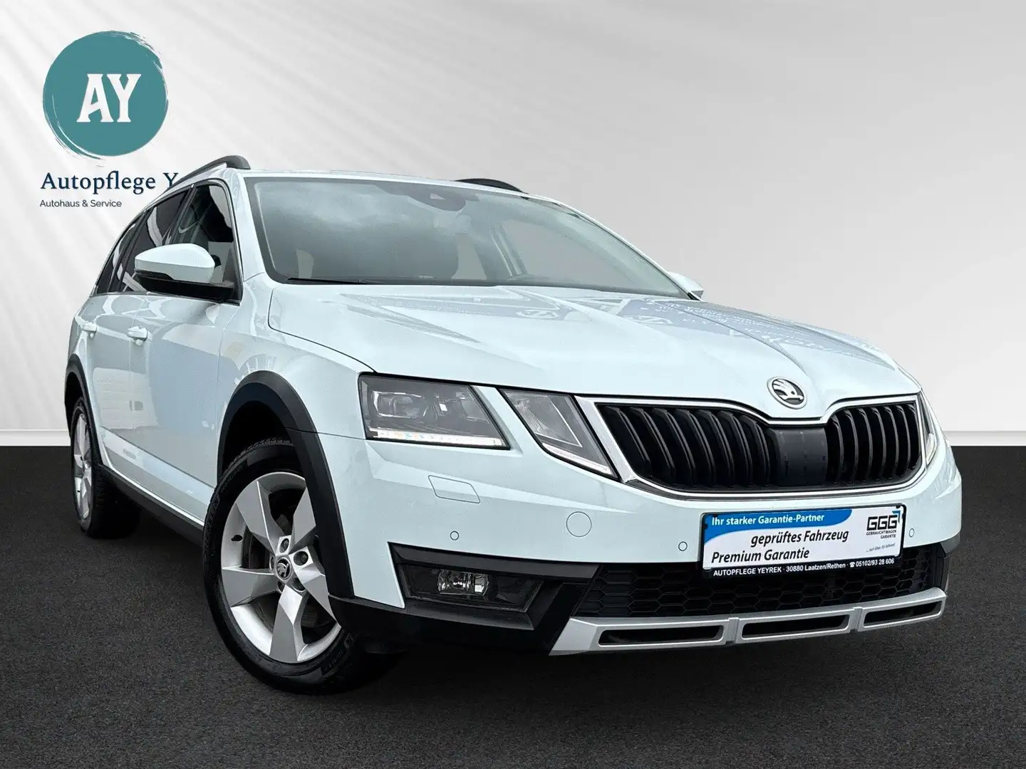Skoda Octavia Combi Scout 4x4|Kamera|LED|Anhängerkppl. Wit - 1