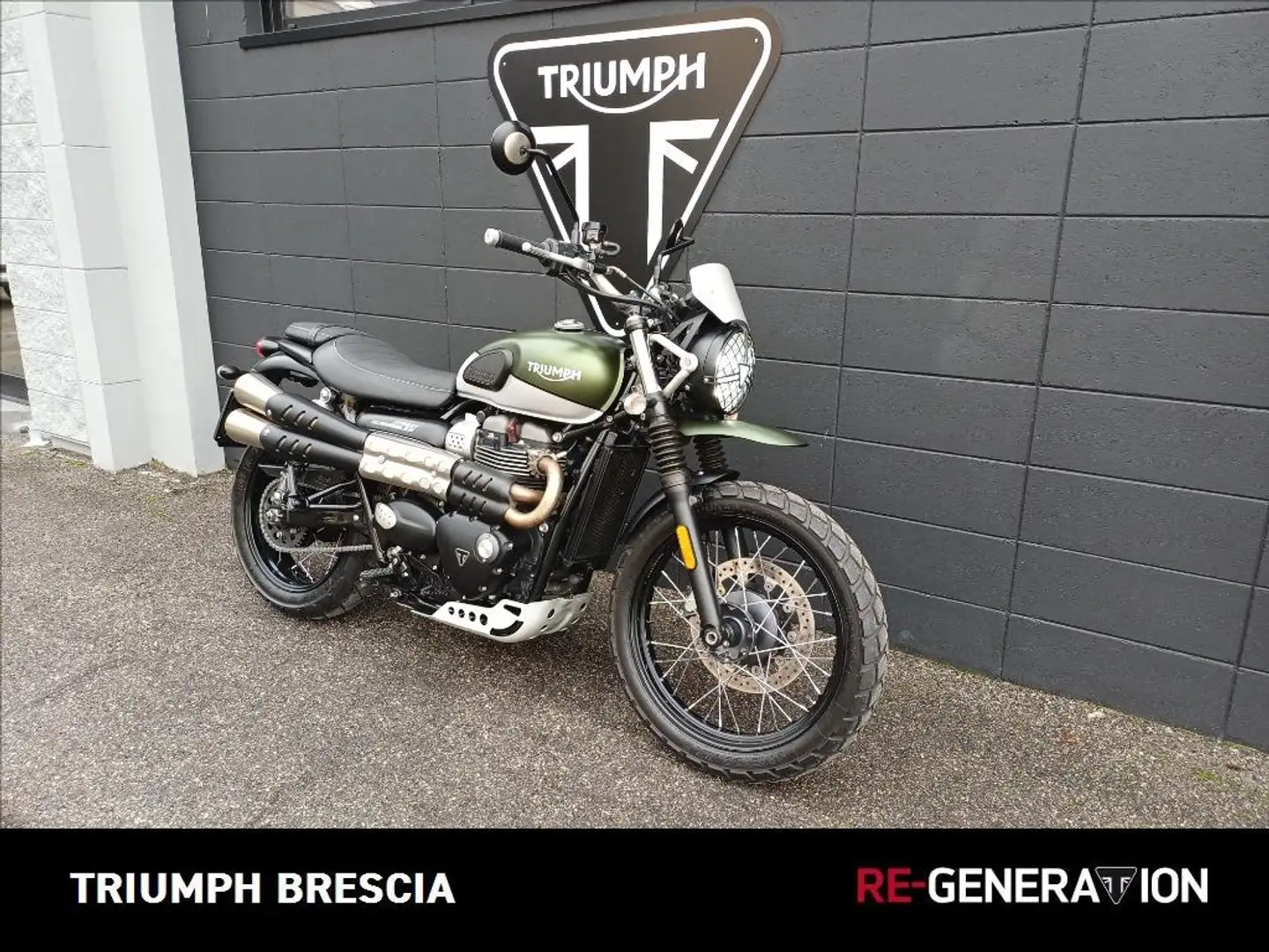 Triumph Street Scrambler Groen - 2