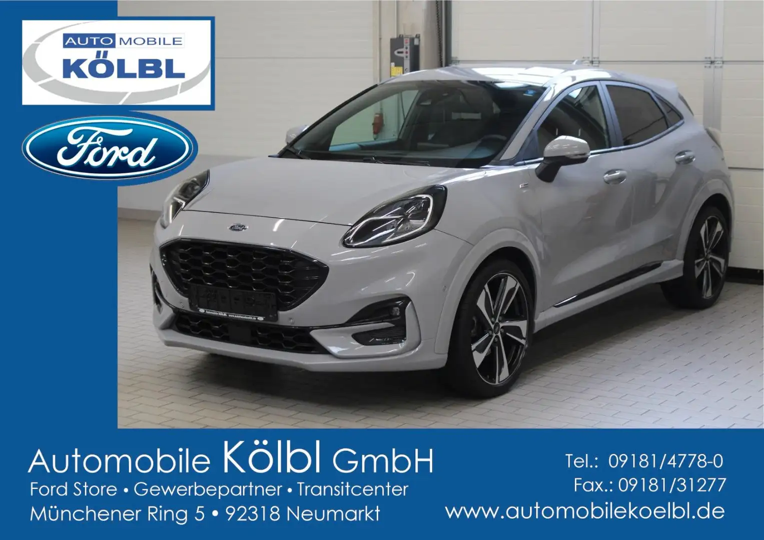 Ford Puma 1.0 ST-Line X/ACC/KAMERA/LED/NAVI/ Gris - 1
