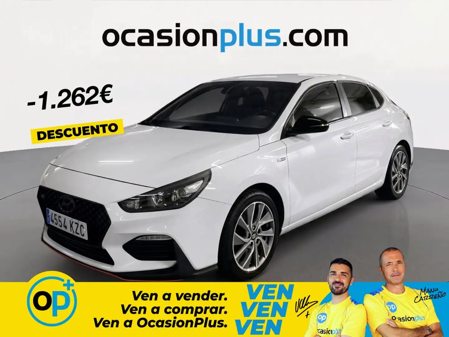 Hyundai i30 FB 1.0 TGDI N-Line 120 Blanco - 1