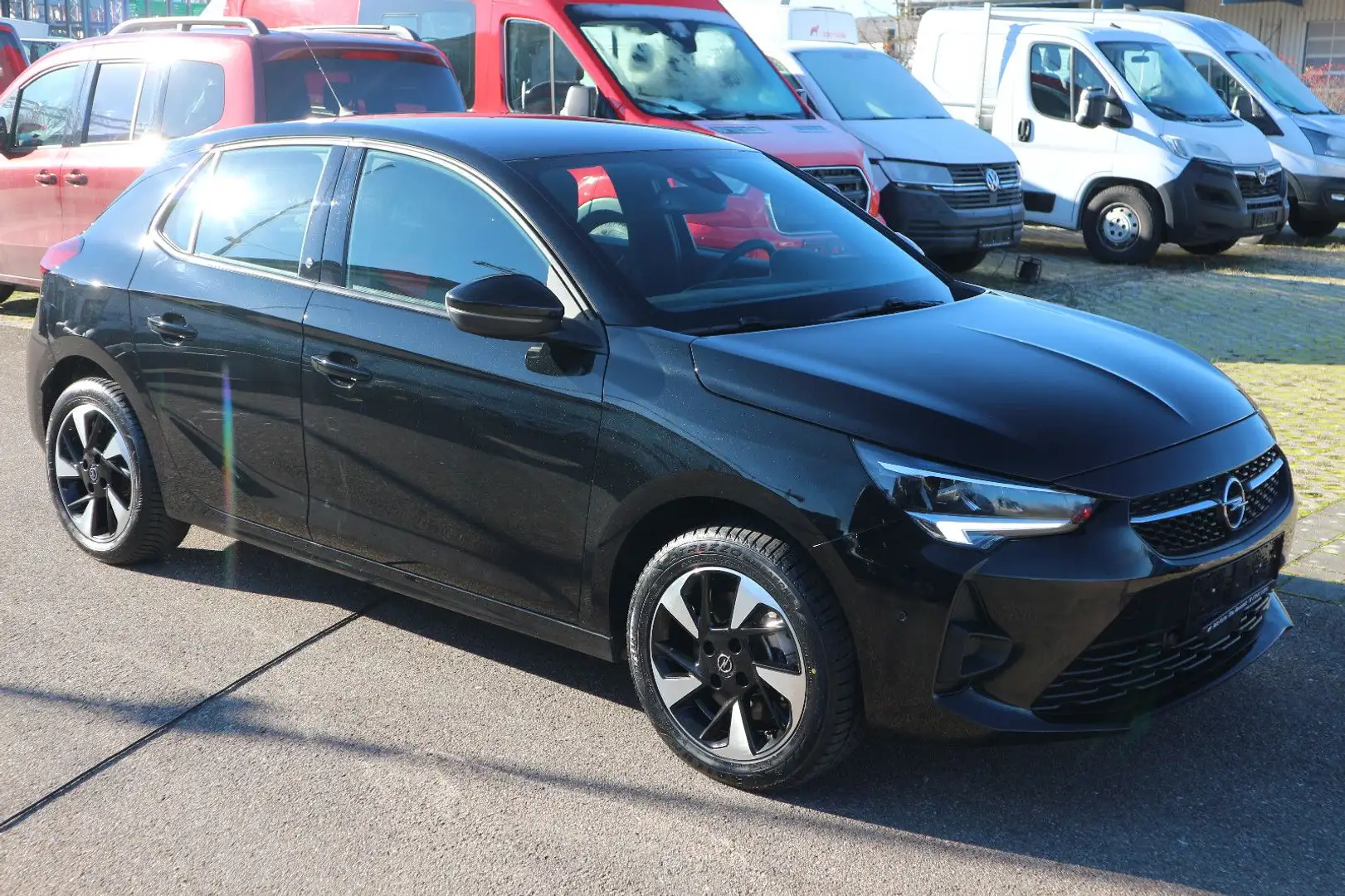 Opel Corsa -e GS Line Teilleder Navi Sitzheizung Alu Schwarz - 2