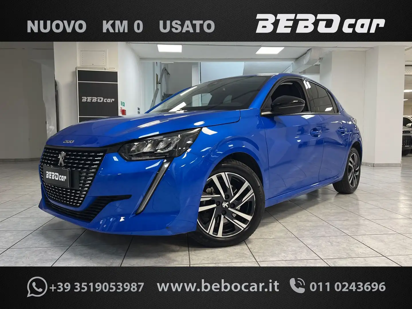 Peugeot 208 PureTech 100 Stop&Start 5 porte Allure Blau - 1
