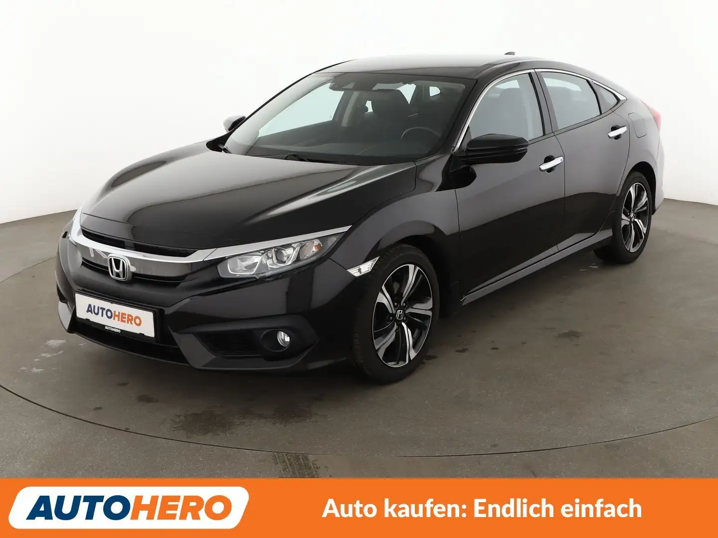 Honda Civic 1.6 DTEC Elegance*NAVI*ACC*CAM*PDC*SHZ*KLIMA* Schwarz - 1