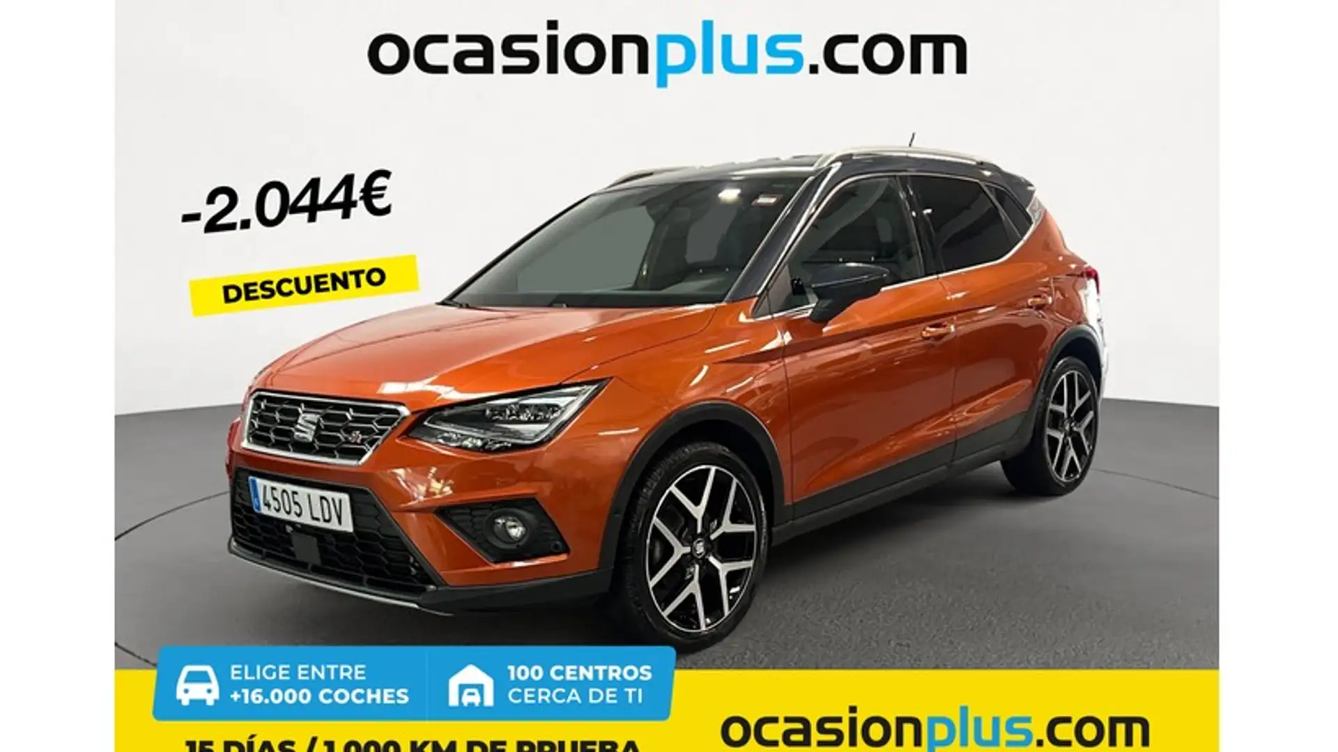 SEAT Arona 1.5 EcoTSI S&S FR 150 Naranja - 1