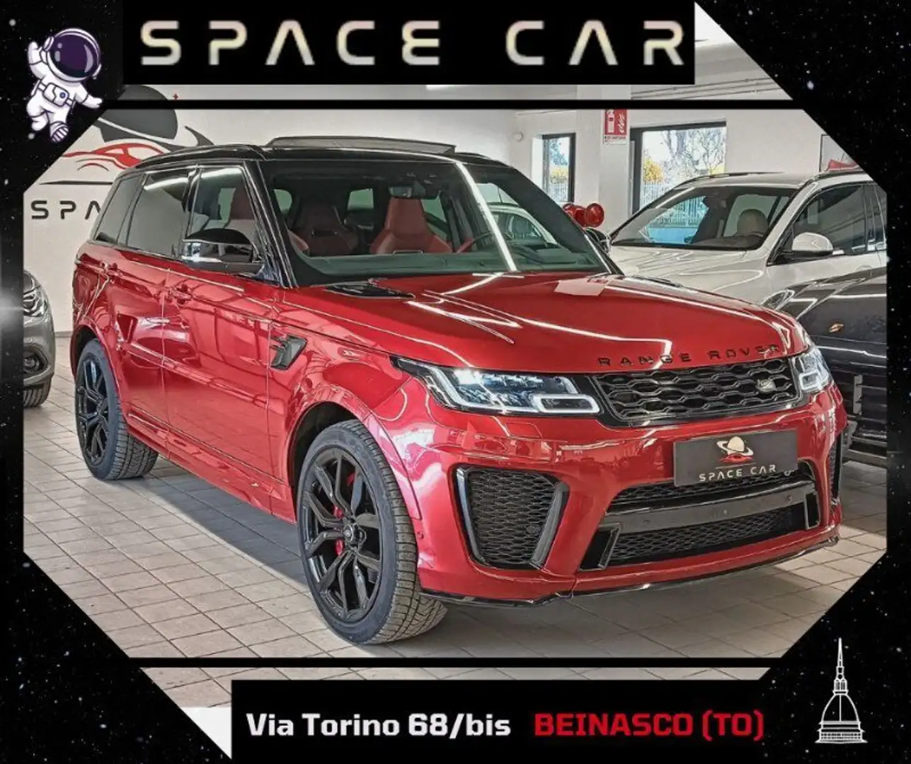 Land Rover Range Rover Sport Range Rover Sport 5.0 V8 Supercharged 575 CV SVR Rosso - 1