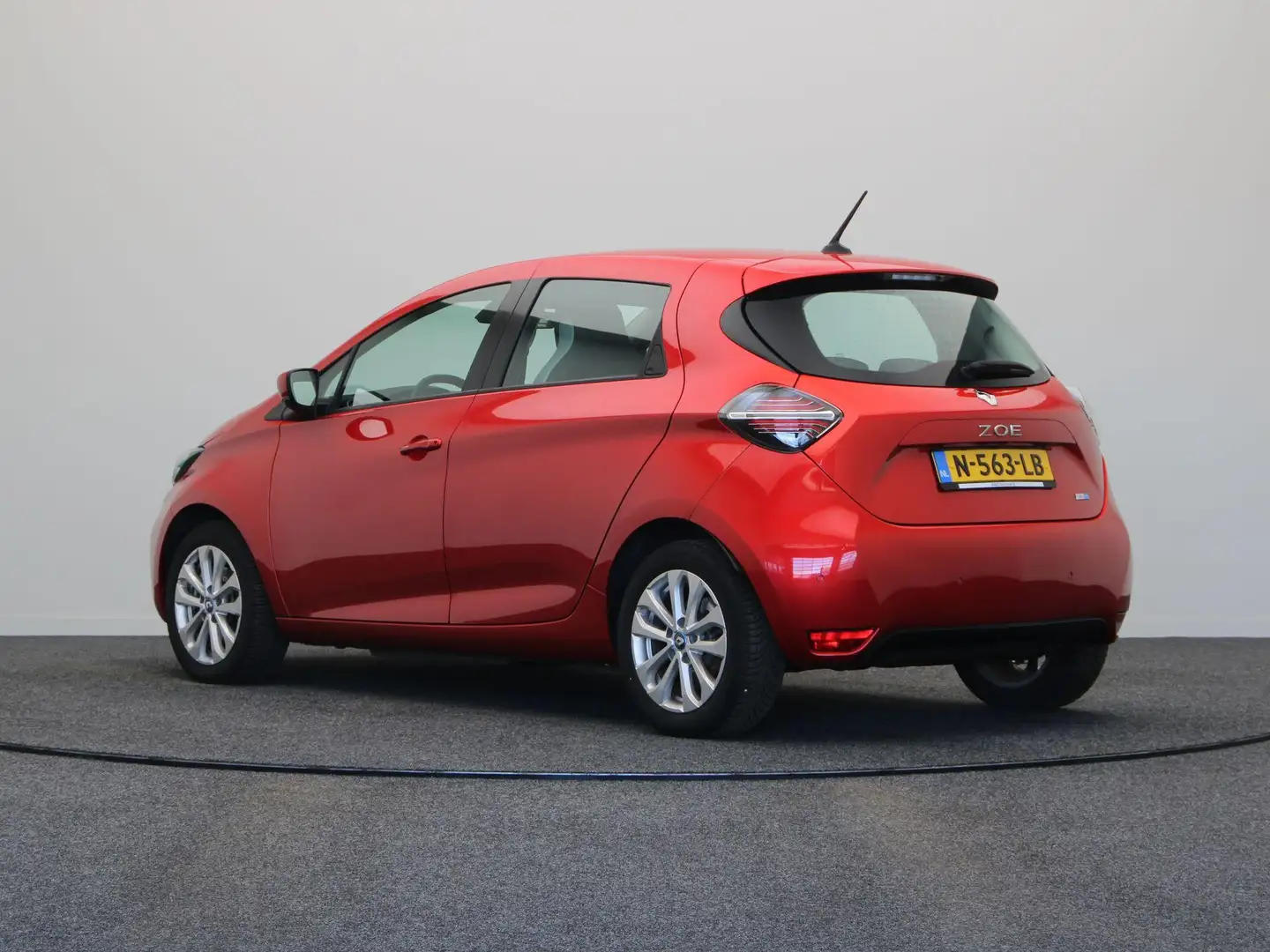 Renault ZOE R110 Zen 52 kWh Batterijkoop Airco | Easylink navi Rouge - 2