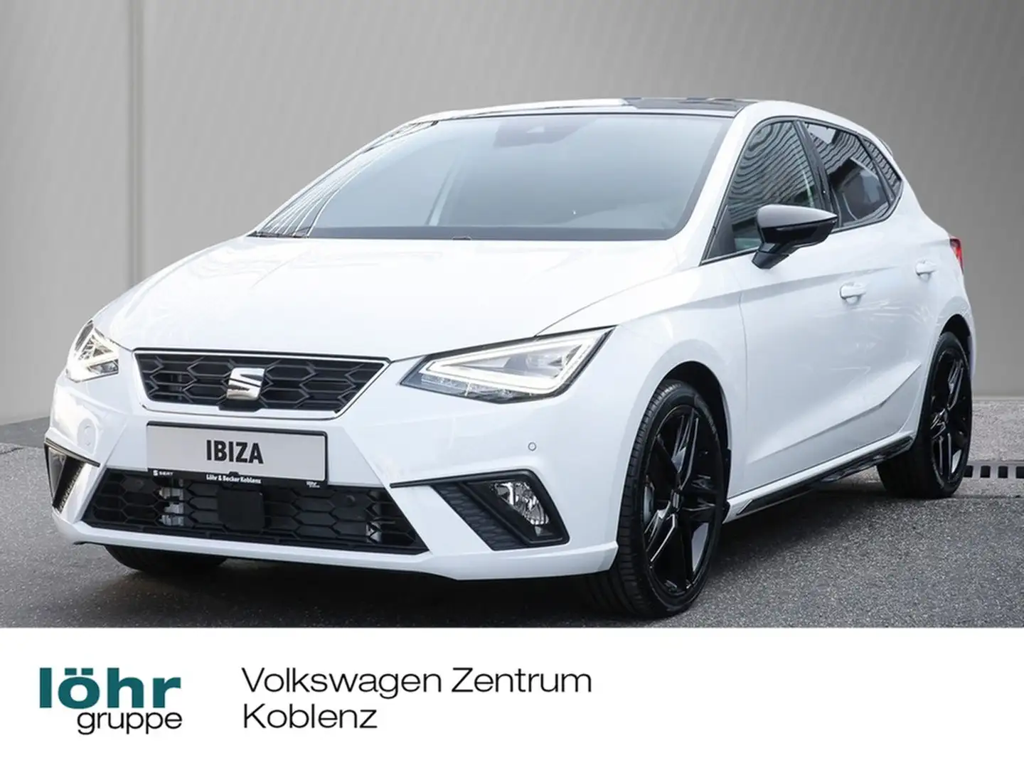 SEAT Ibiza 1.0 TSI DSG FR Black Edition Pano/RFK Wit - 1