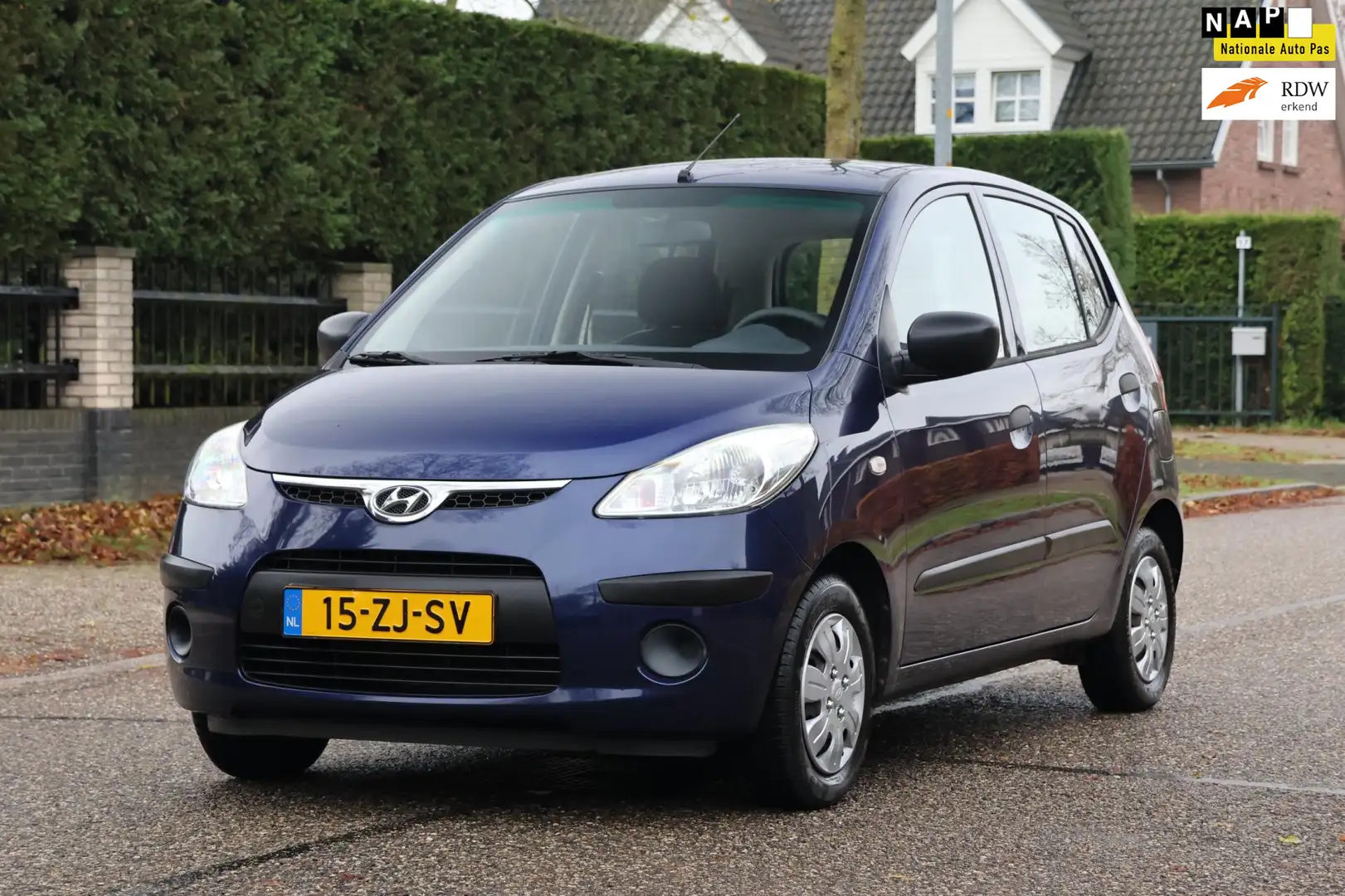 Hyundai i10 1.1 Active | 5-DEURS | NIEUWE APK | GOED ONDERHOUD Blauw - 1
