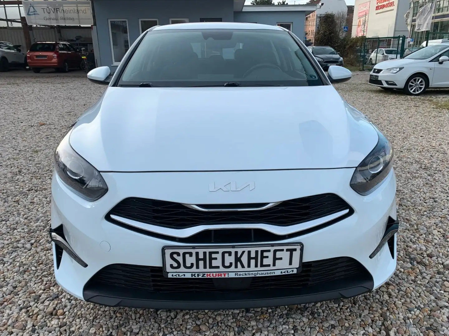 Kia Ceed / cee'd *120PS* lückenlos Kia Scheckheft Weiß - 2