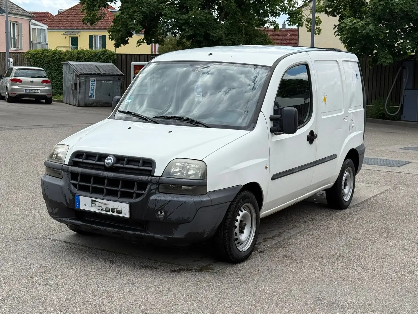Fiat Doblo 223 Kasten 1.3 Benzin *Anhängerkupplung Weiß - 2