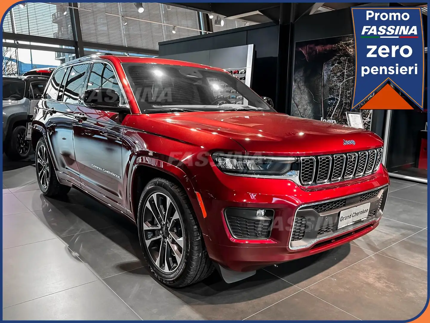 Jeep Grand Cherokee 2.0 PHEV ATX 4xe Overland 380 CV Rot - 1