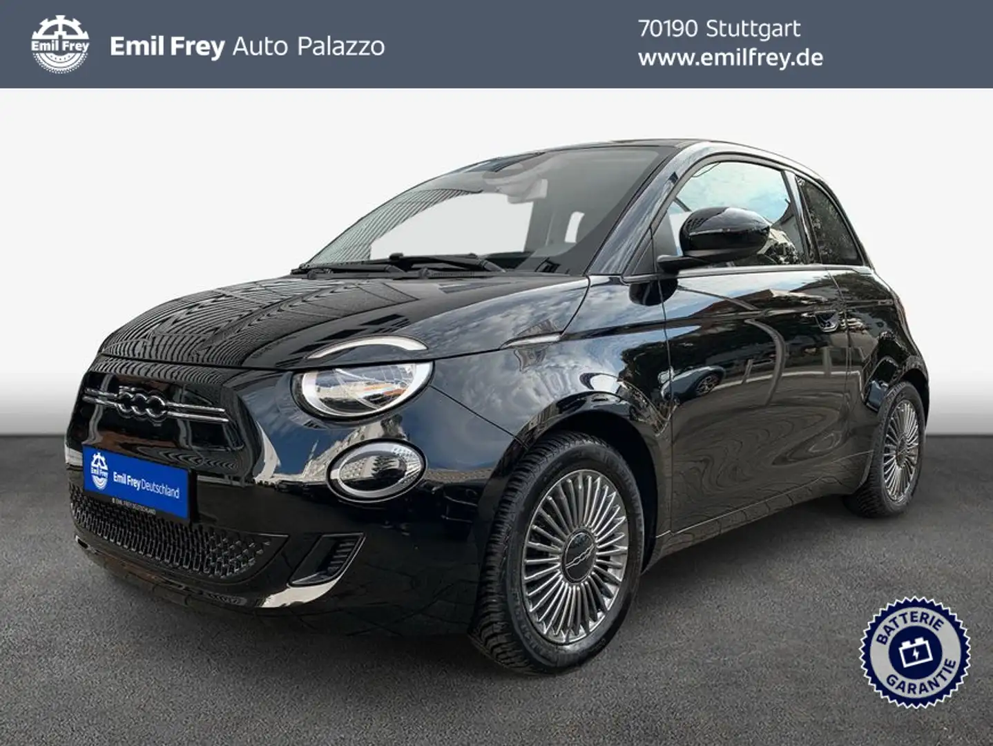 Fiat 500e Icon Schwarz - 1