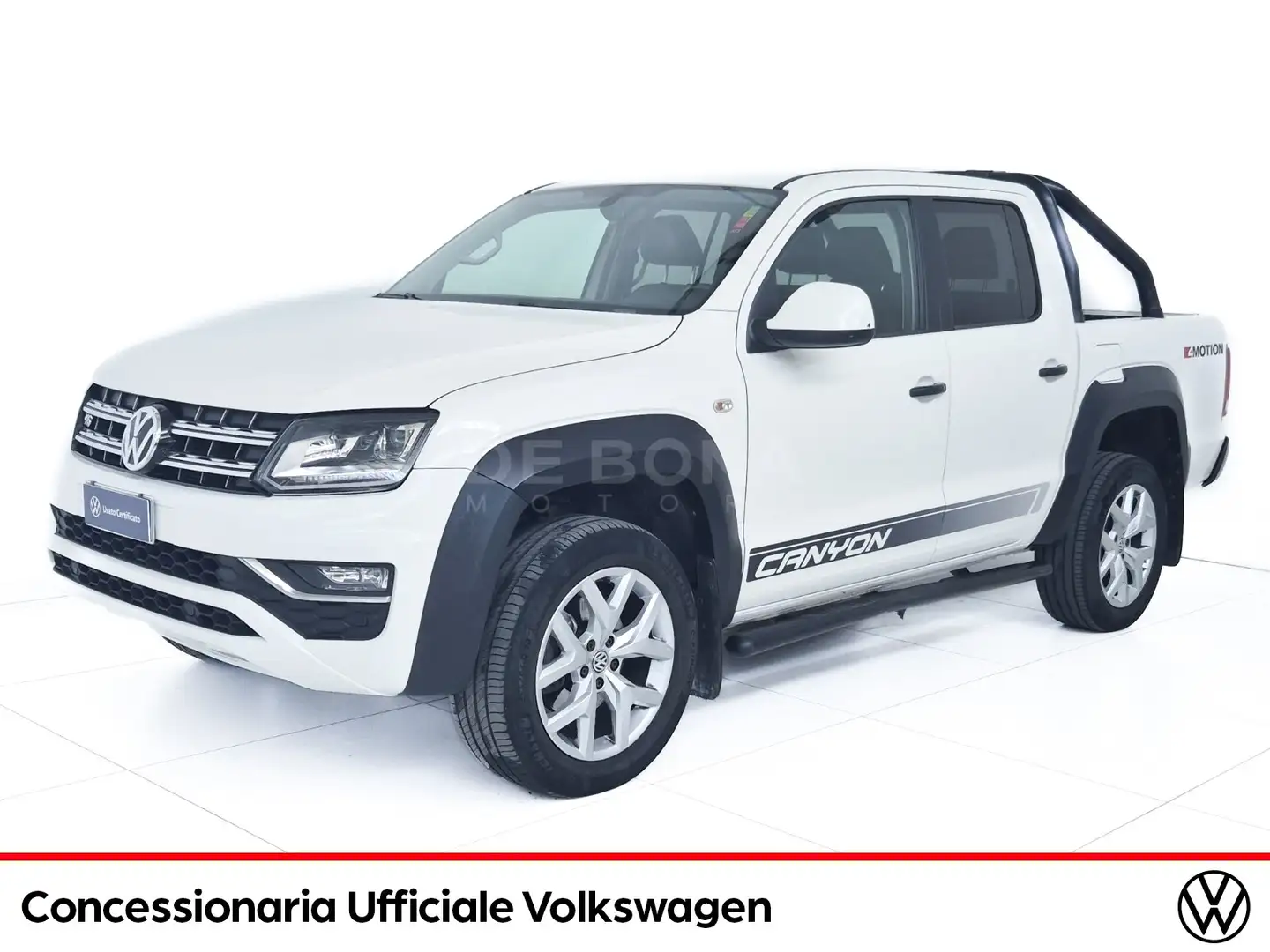 Volkswagen Amarok dc 3.0 v6 tdi canyon 4motion perm. 204cv auto Wit - 1